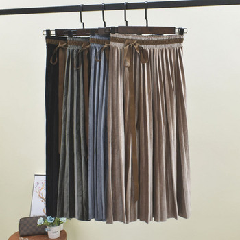 Redős női szoknya rugalmas derékkal, több színben