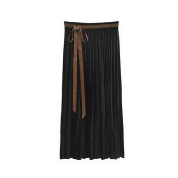 Redős női szoknya rugalmas derékkal, több színben