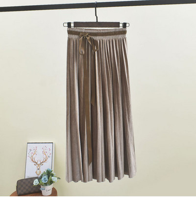 Redős női szoknya rugalmas derékkal, több színben