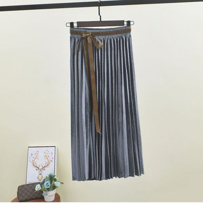 Redős női szoknya rugalmas derékkal, több színben