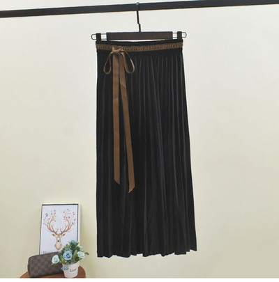 Redős női szoknya rugalmas derékkal, több színben