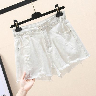 Alkalmi női rövidnadrág két színben - fehér és kék