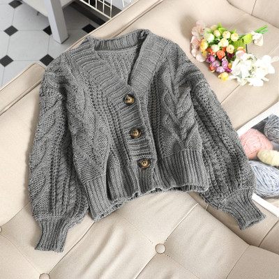 Vastag női mellény V-nyakkal, különböző színekben