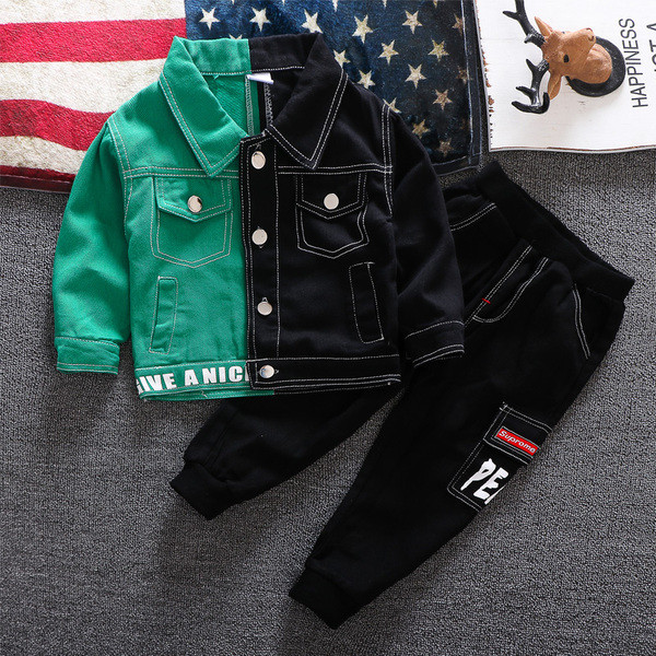 Aktuális gyerek kabát + nadrág szett fiúknak két színben