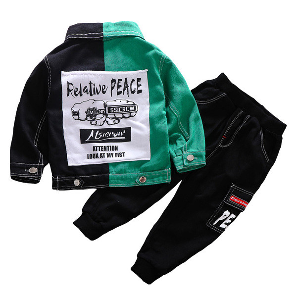 Aktuális gyerek kabát + nadrág szett fiúknak két színben