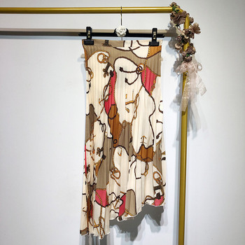 Mintás mintás női rakott szoknya