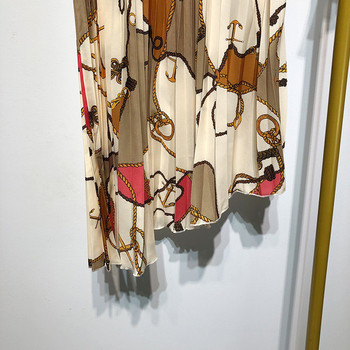 Mintás mintás női rakott szoknya