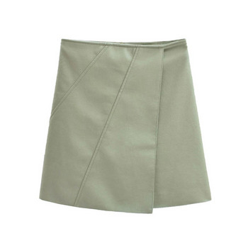 Női bőrszoknya több színben