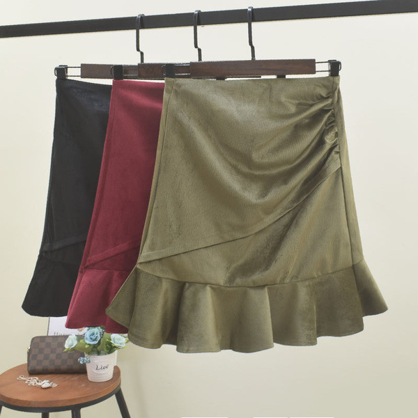 Női szoknya magas derékkal több színben