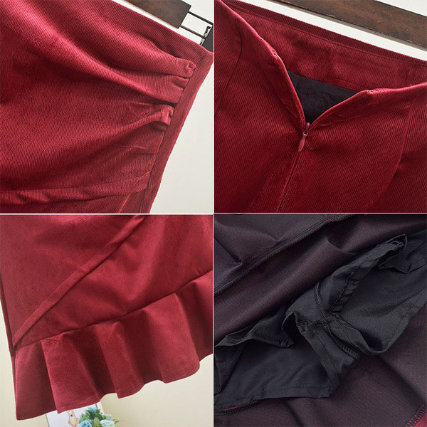 Női szoknya magas derékkal több színben