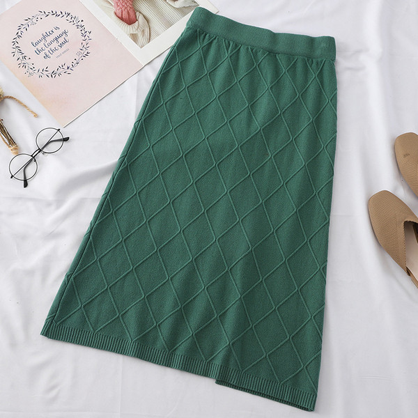 Női szoknya Karcsú modell, magas derékkal több színben