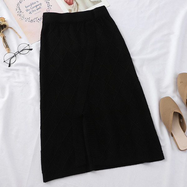 Női szoknya Karcsú modell, magas derékkal több színben