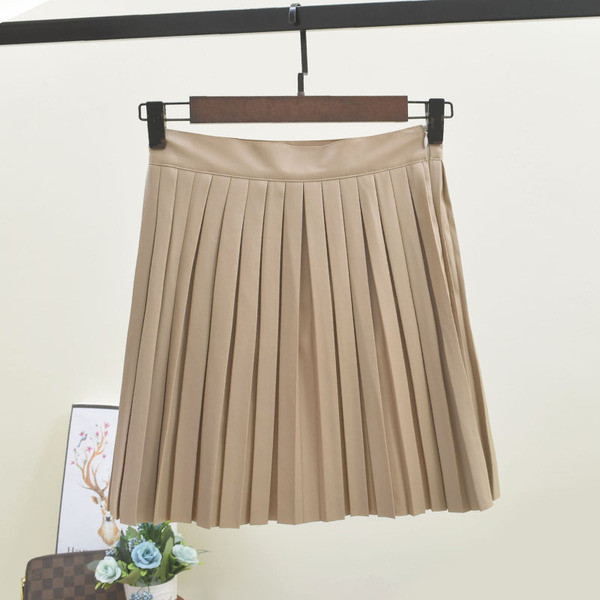 Rakott női szoknya két színben