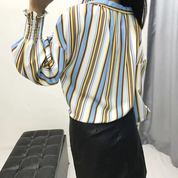 Új modell elegáns női ing gombokkal