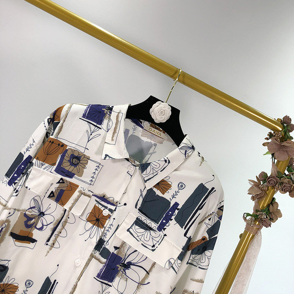 Női alkalmi ing, hosszú ujjal