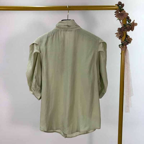 Női ing 3/4-es ujjal és nyakkendővel