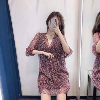 Új modell női ruha 3/4 ujjal - három színben