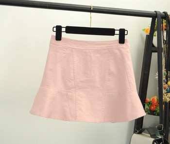 Modern női szoknya-nadrág cipzárral három színben