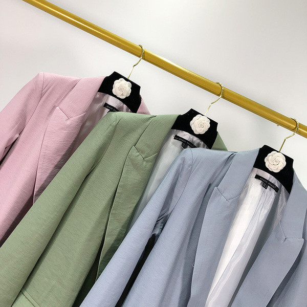 Női kabát hosszú ujjal, három színben