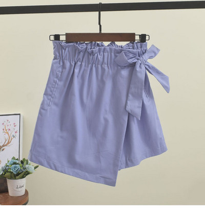 Aktuális női rövidnadrág gumírozott derékkal több színben