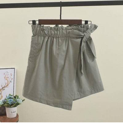 Aktuális női rövidnadrág gumírozott derékkal több színben