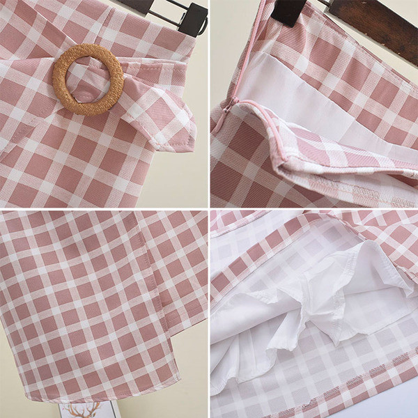 Fusta dama in carouri in mai multe culori