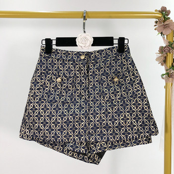 Fusta-pantalon de dama cu nasturi