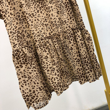 Rochie lunga dama cu cravate - model larg