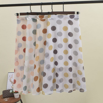 Fusta de dama cu buline in mai multe culori