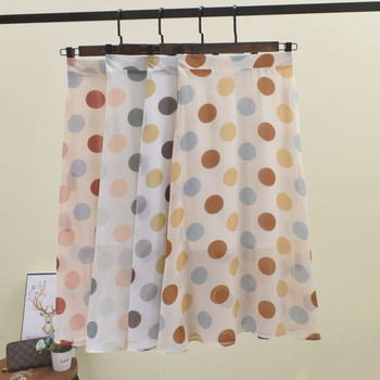 Fusta de dama cu buline in mai multe culori