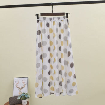 Fusta de dama cu buline in mai multe culori