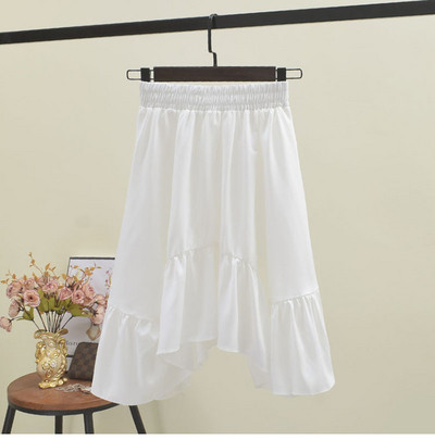 Fusta dama casual model asimetric in mai multe culori