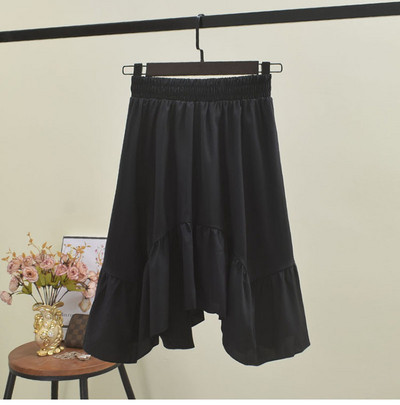 Fusta dama casual model asimetric in mai multe culori