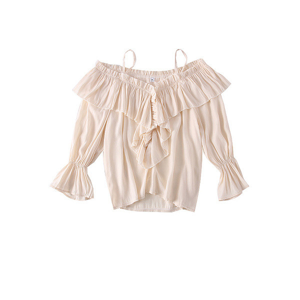 Bluză de damă modernă model nou cu umerii goi - mai multe culori