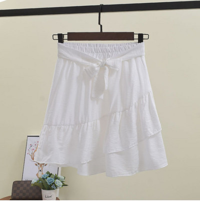 Fusta casual dama cu talie elastica in mai multe culori