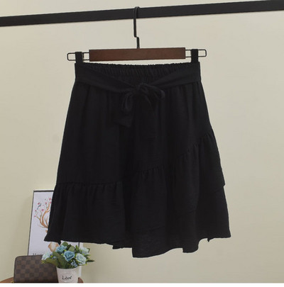 Fusta casual dama cu talie elastica in mai multe culori