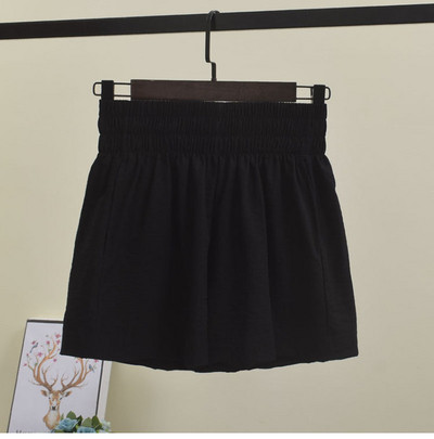 Pantaloni scurti moderni de dama cu talie elastica in mai multe culori