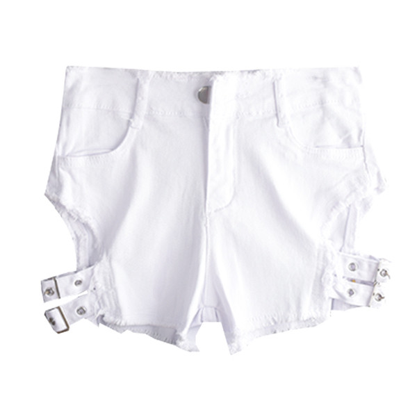 Aktuális női rövidnadrág magas derékkal, három színben