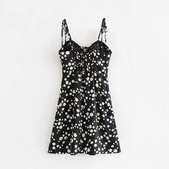 Rochie casual dama cu bretele - culoare neagra