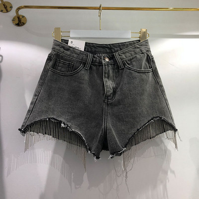 Női alkalmi rövidnadrág alacsony derékkal, két színben