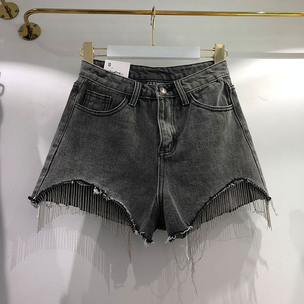 Női alkalmi rövidnadrág alacsony derékkal, két színben