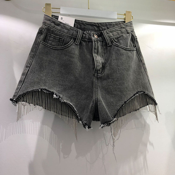 Női alkalmi rövidnadrág alacsony derékkal, két színben