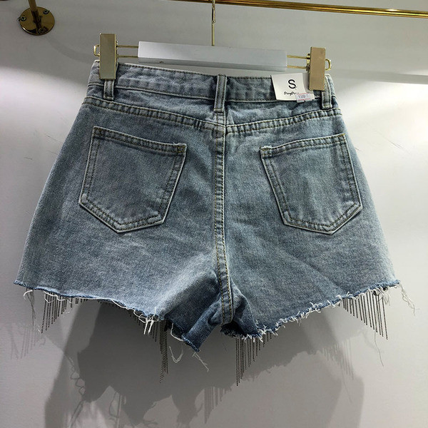 Női alkalmi rövidnadrág alacsony derékkal, két színben