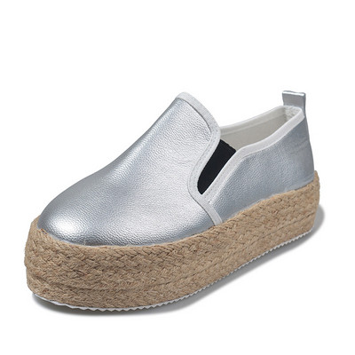 Mocasini moderni de dama cu talpa inalta in mai multe culori