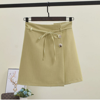 Fusta de dama cu nasturi in mai multe culori