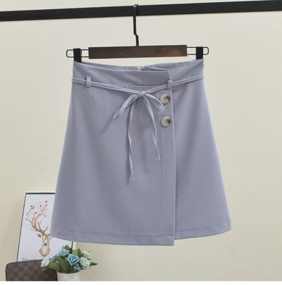 Fusta de dama cu nasturi in mai multe culori