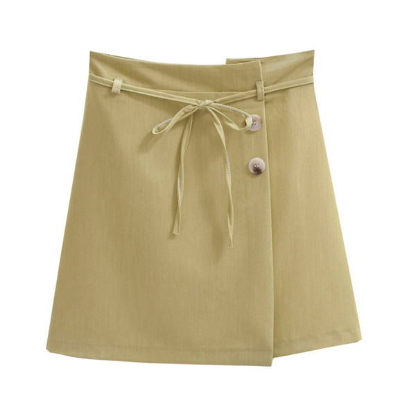 Fusta de dama cu nasturi in mai multe culori