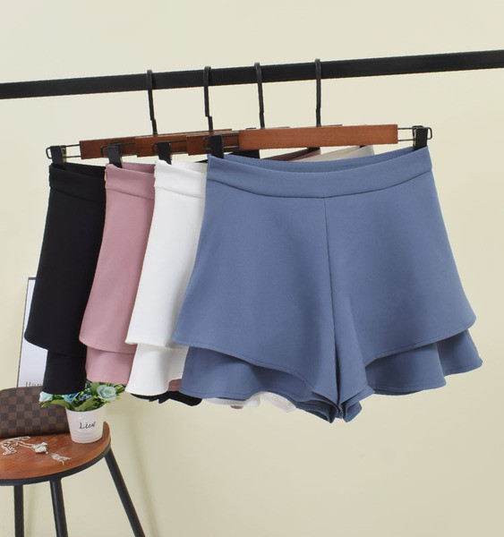 Fusta-pantaloni de dama moderni in mai multe culori