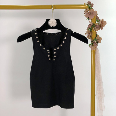 Maieu de damă cu decolteu adânc în două culori