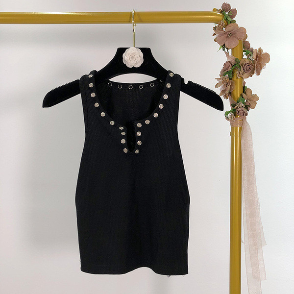 Maieu de damă cu decolteu adânc în două culori